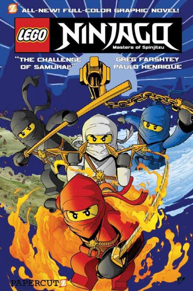 Lego Ninjago, masters of Spinjitzu. #1, The challenge of Samukai! / Greg Farshtey, writer ; Paulo Henrique, artist ; Laurie E. Smith, colorist.