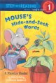 Go to record Mouse's hide-and-seek words : a phonics reader